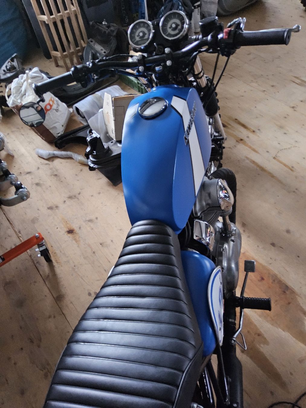 Strada: Scrambler Kawasaki W800 – Usato da Tägerschen venduto da Amadeus67 3