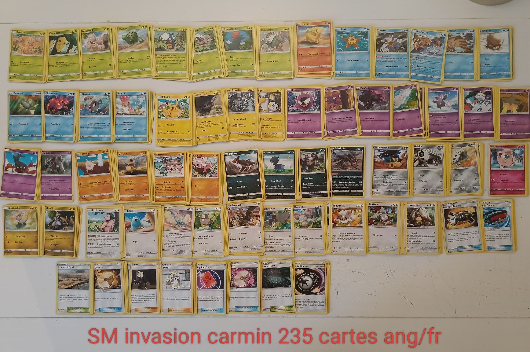 Pokémon Carte collezionabili: Lot de carte soleil et lune – Nuovo (secondo la descrizione) da Plan-les-Ouates venduto da Mathias_c 1