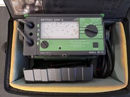 Metriso 5000A  Isolationsmessgerät bis 5 kV, Profi-Messgerät
