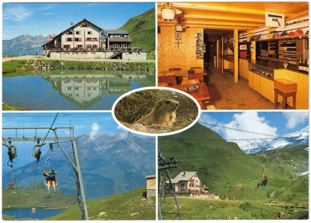 Cartoline postali: Engelberg - 5 Bild AK Jochpass – Usato da Binningen venduto da Mountainrider