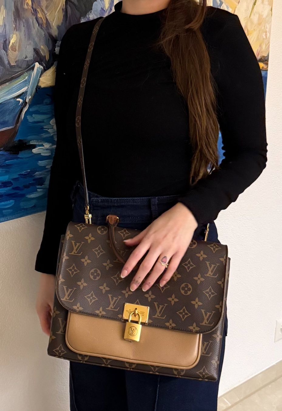 Louis Vuitton Borse da donna: Louis Vuitton Marignan Sesame – Nuovo (secondo la descrizione) da Oberburg venduto da Cheysirius 8