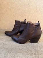 Stiefeletten braun Leder Grösse 41 neuwertig