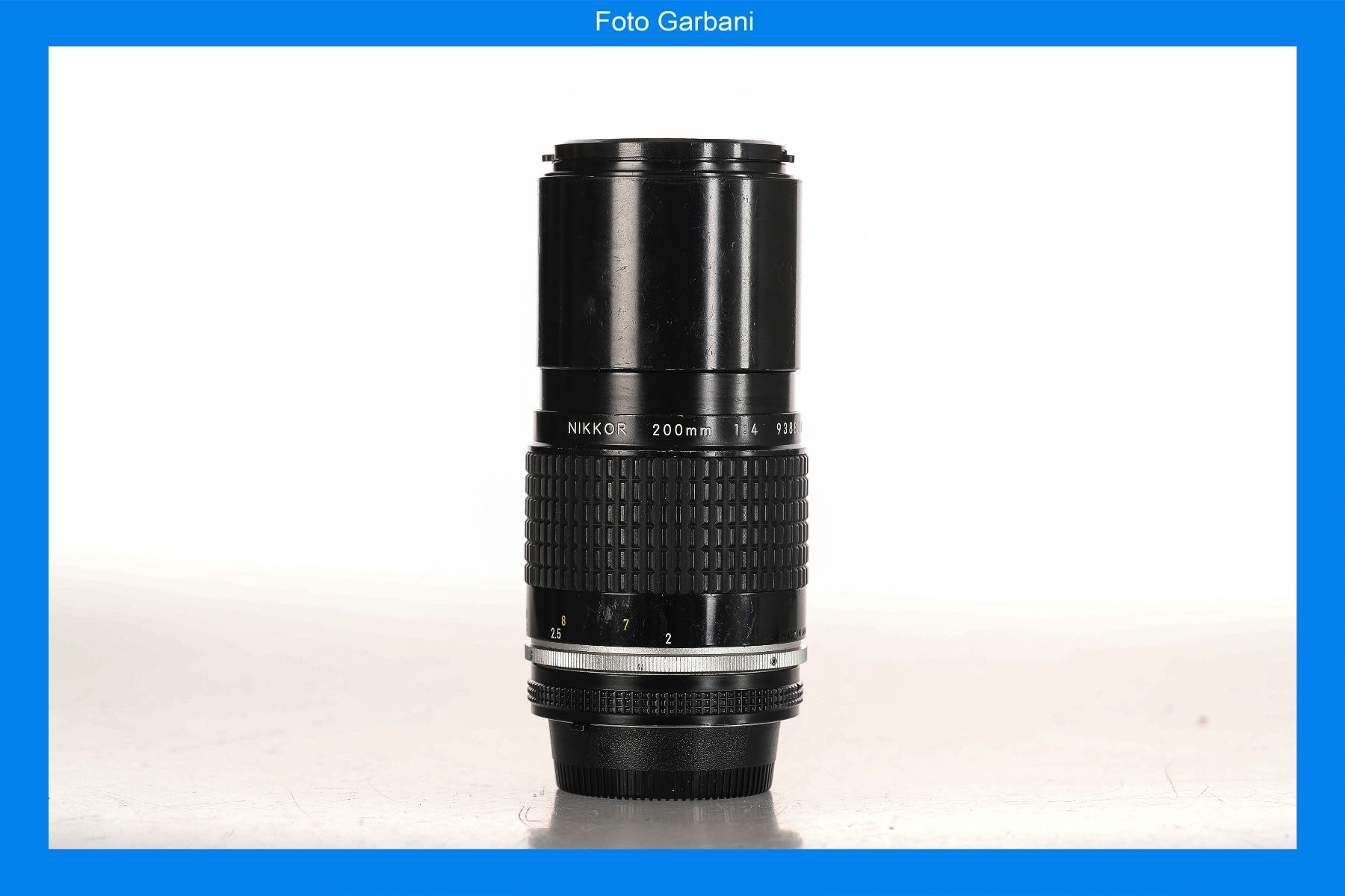 Nikon Obiettivi: Nikon 200mm f4 – Usato da Muralto venduto da FotoGarbani