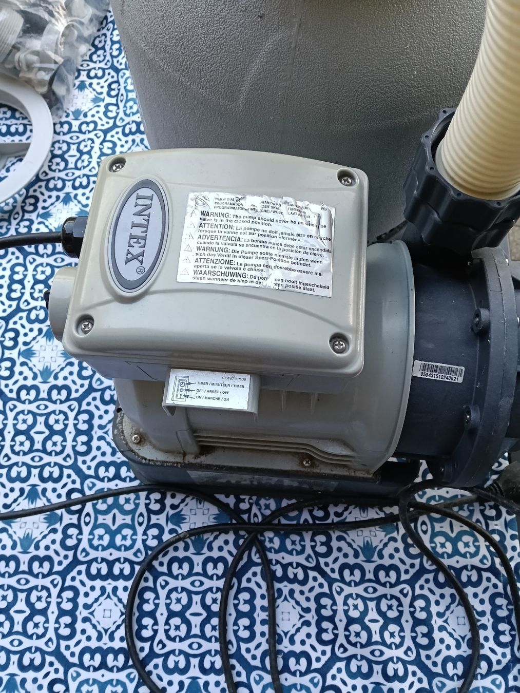 Intex Schwimmbad-Zubehör: Intex Sandfilteranlage  – Defekt aus Eschenbach SG von Redlion27 4