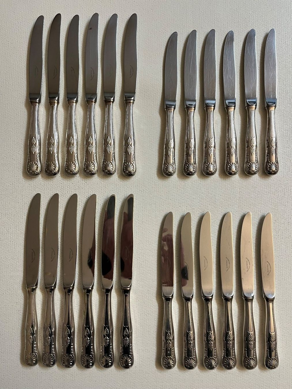 Bestecksets: Silberbesteck - Newbridge Cutlery Silverware Set Kings Style – Gebraucht aus Aeugst am Albis von Smart-Shopper