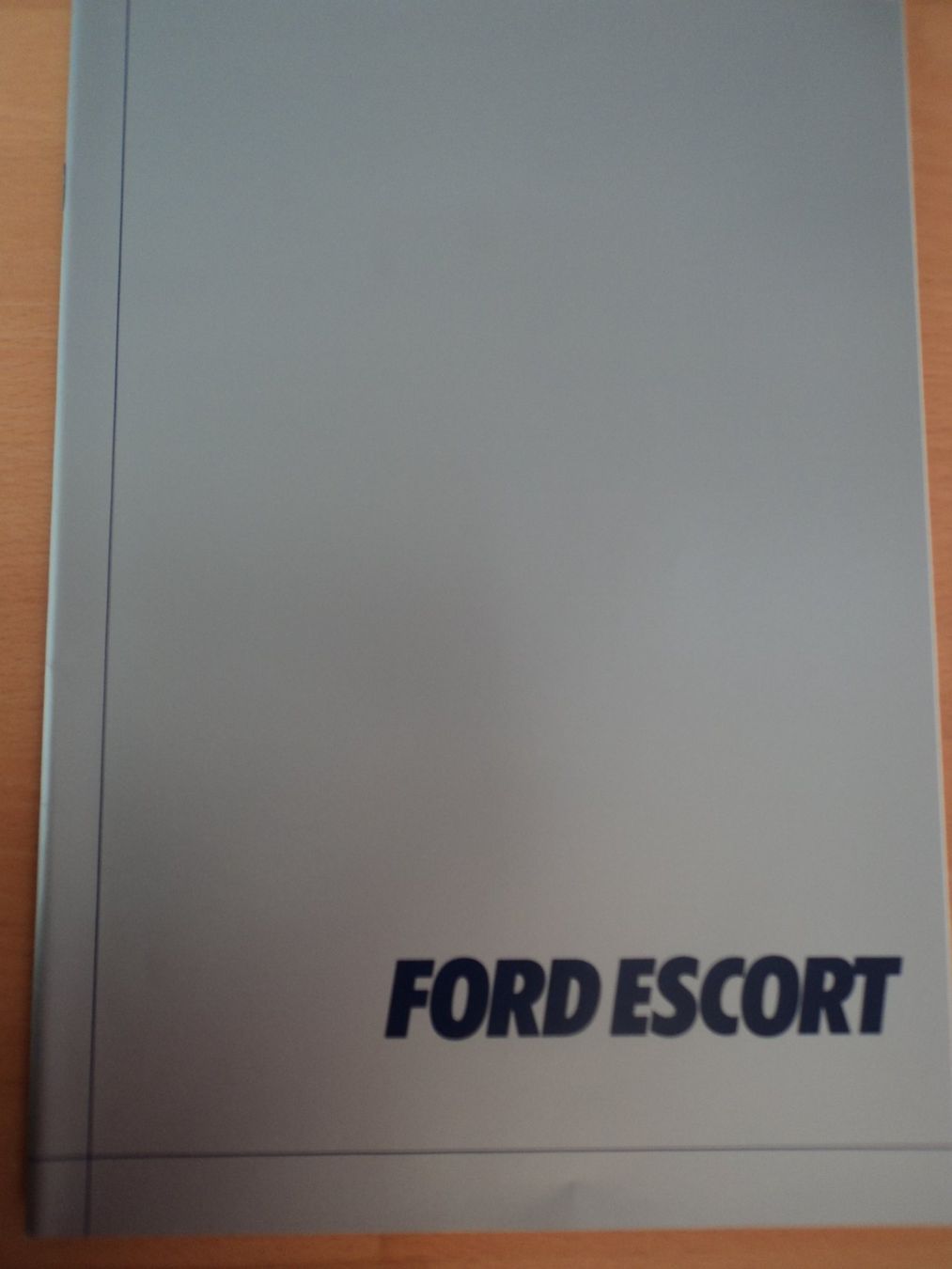 Ford Documenti: Prospekt Ford Escort 1980 mit XR3 – Usato da Schwarzenburg venduto da modelCARama 2