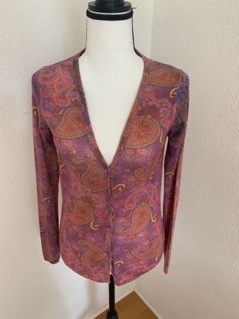 Exklusiver Cashmere Cardigan  / Gr. 34-36