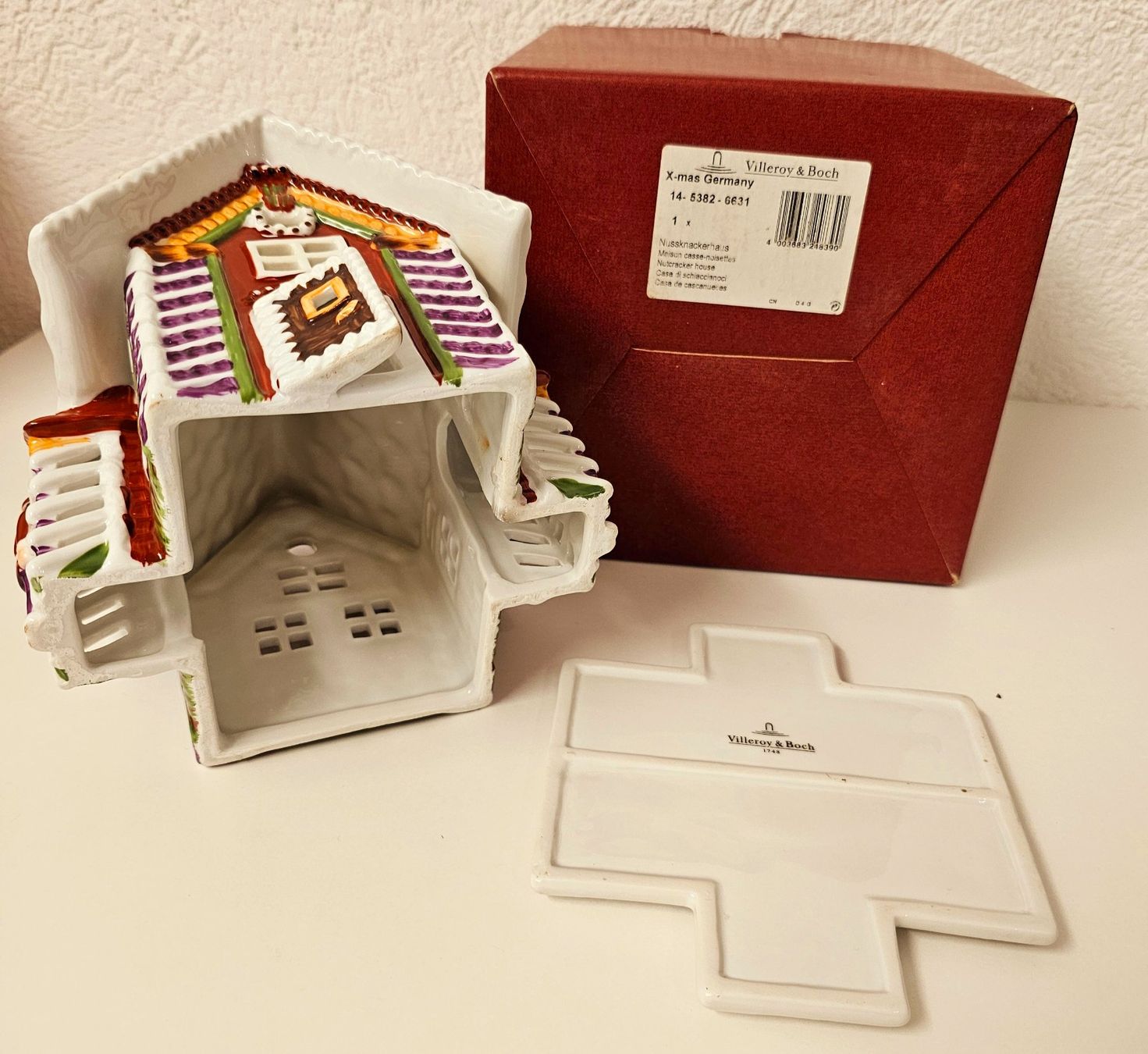 Villeroy & Boch Tutte le decorazioni: Nussknackerhaus/Villeroy boch/X-mas Germany – Usato da Biel/Bienne venduto da crima 9