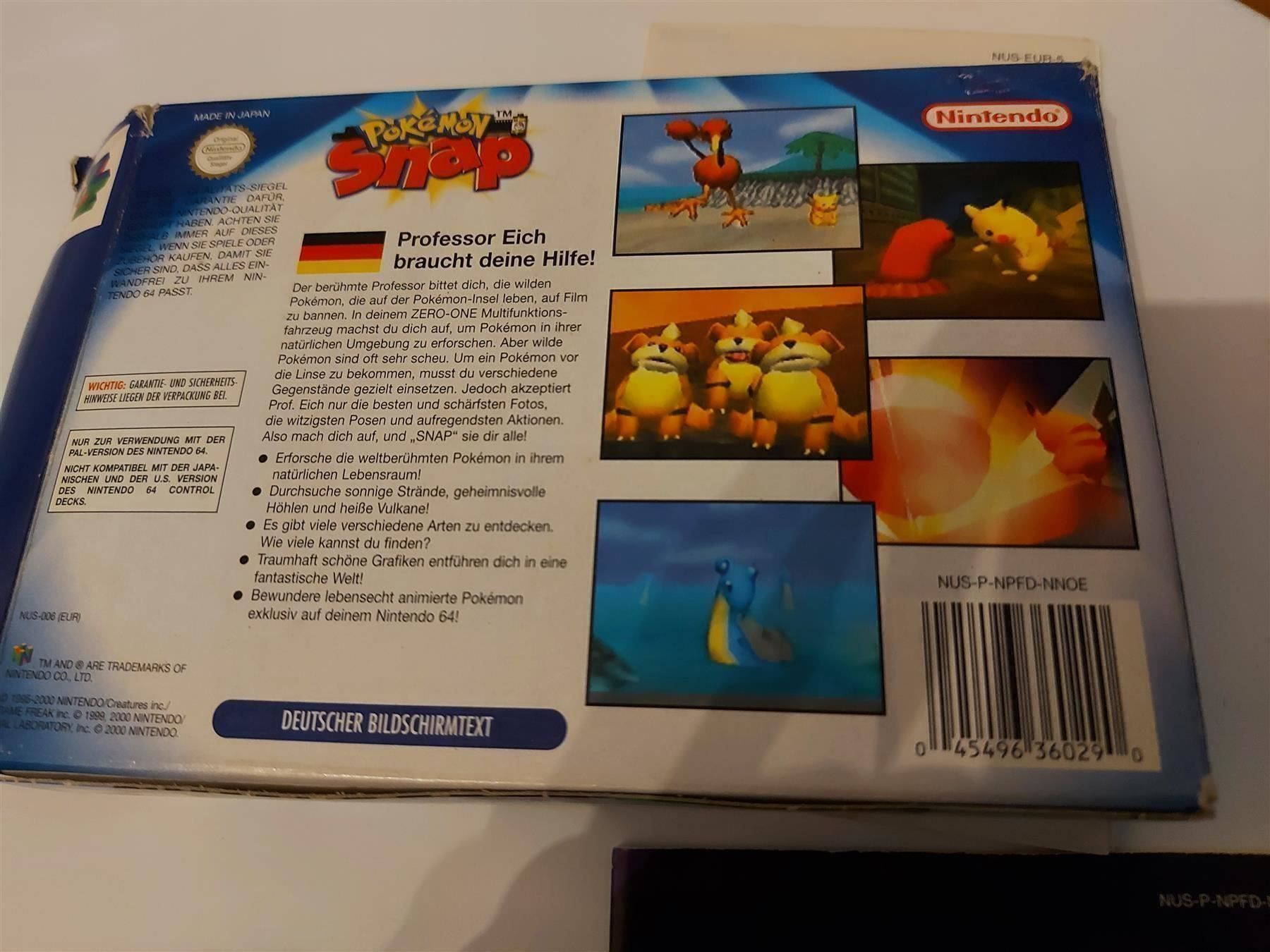 Spiele: Nintendo 64 Pokemon Snap OVP N64 – Gebraucht aus Aarau von Kaesekuchen2000 4