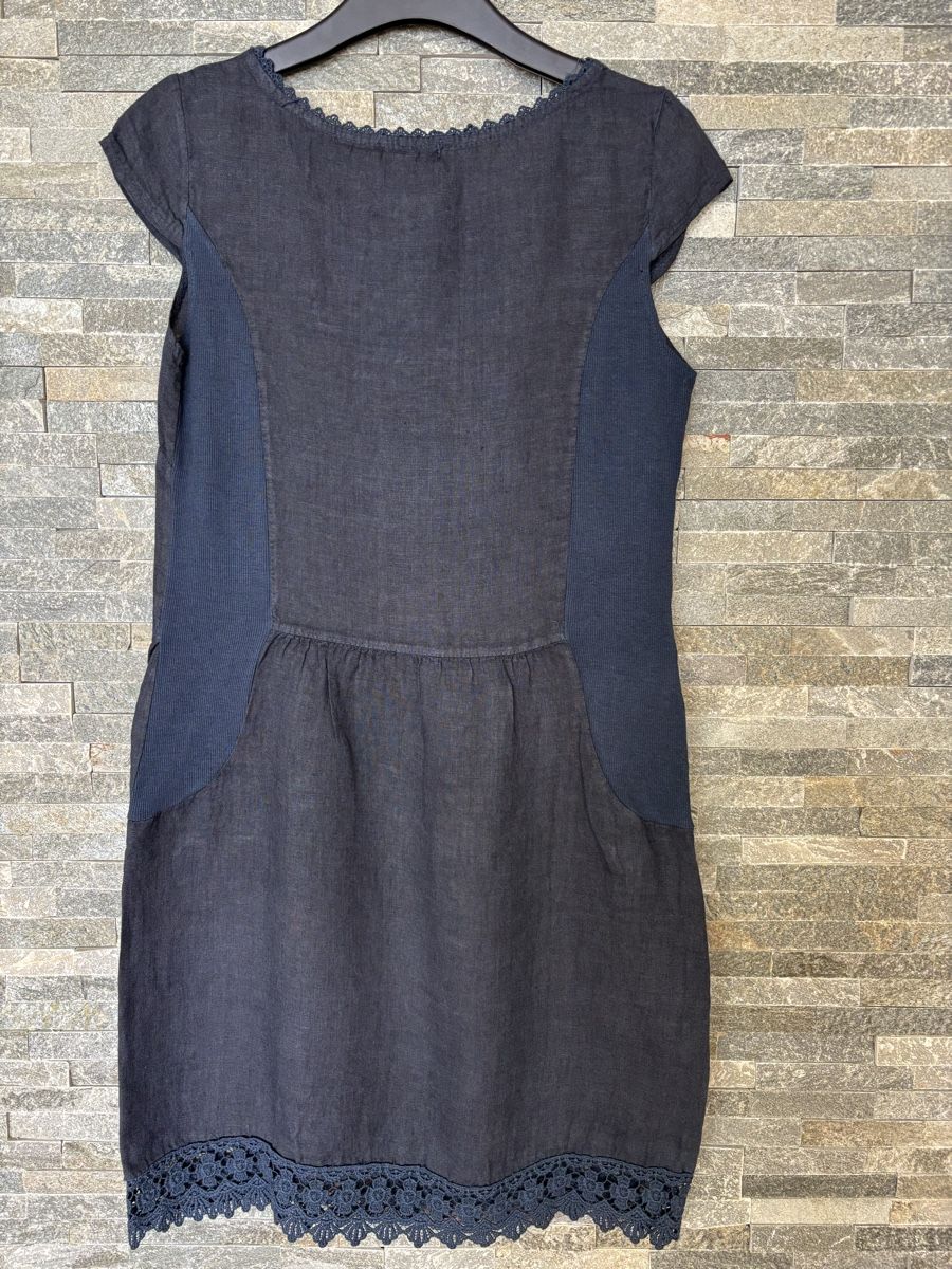 Vestiti: LE MONDE DU LIN - Robe Navyblue - NEUF! – Nuovo e nell'imballaggio originale da Chardonne venduto da teenyweeny 4