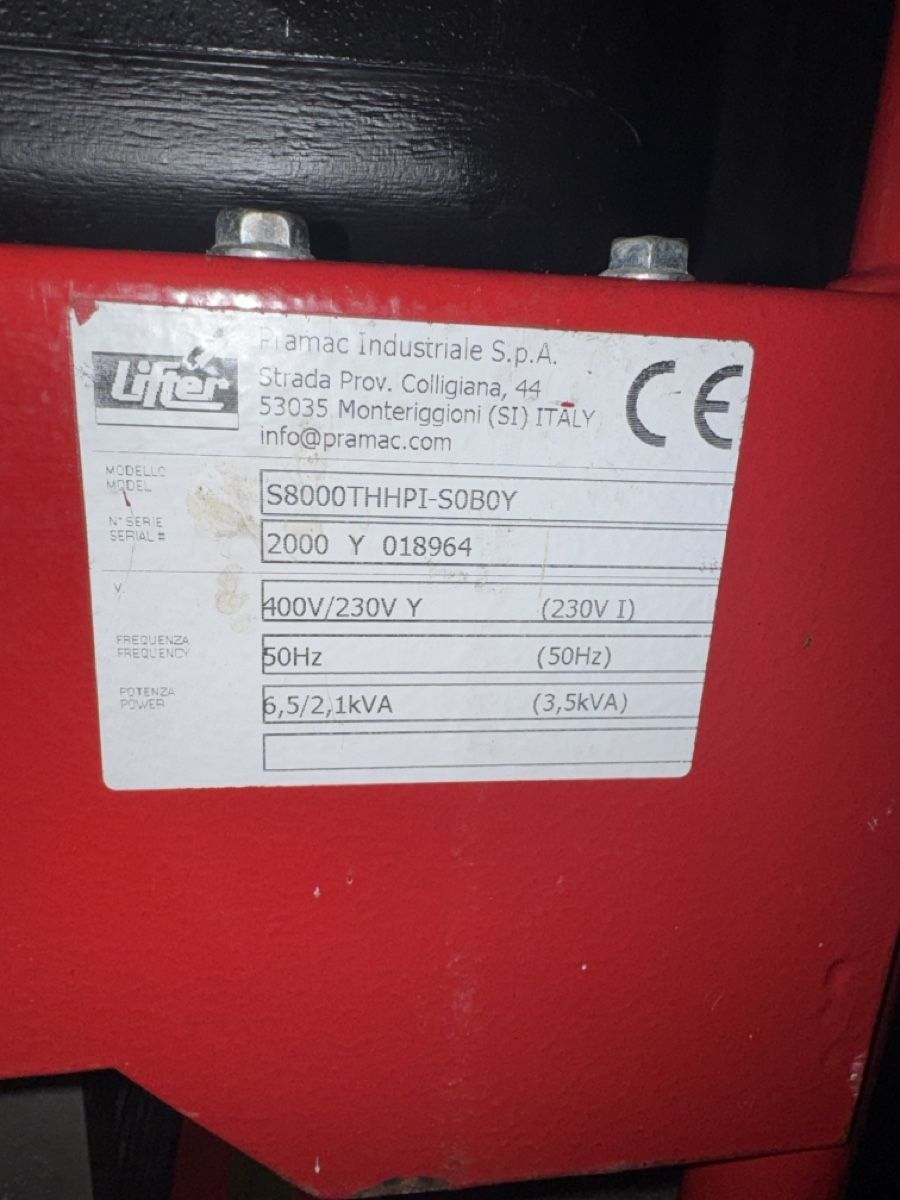Pramac Générateurs de courant: Lifter S8000 Stromgenerator Benzin – Défectueux à Bern par Be.05 4