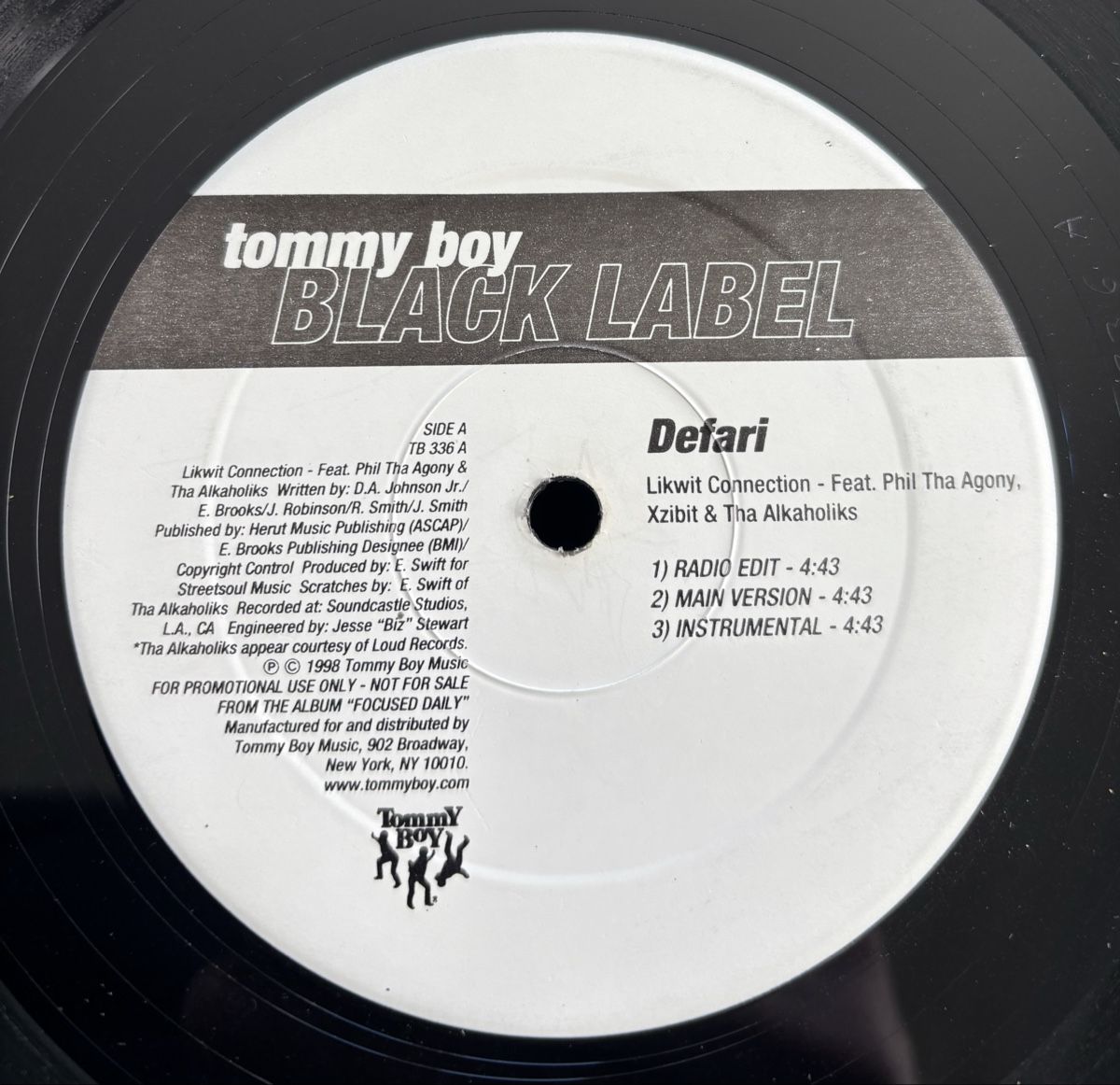 Dischi in vinile: Defari - Likwit Connection / Keep It On The Rise 12" VG+ – Usato da Neuchâtel venduto da Deivid2 1