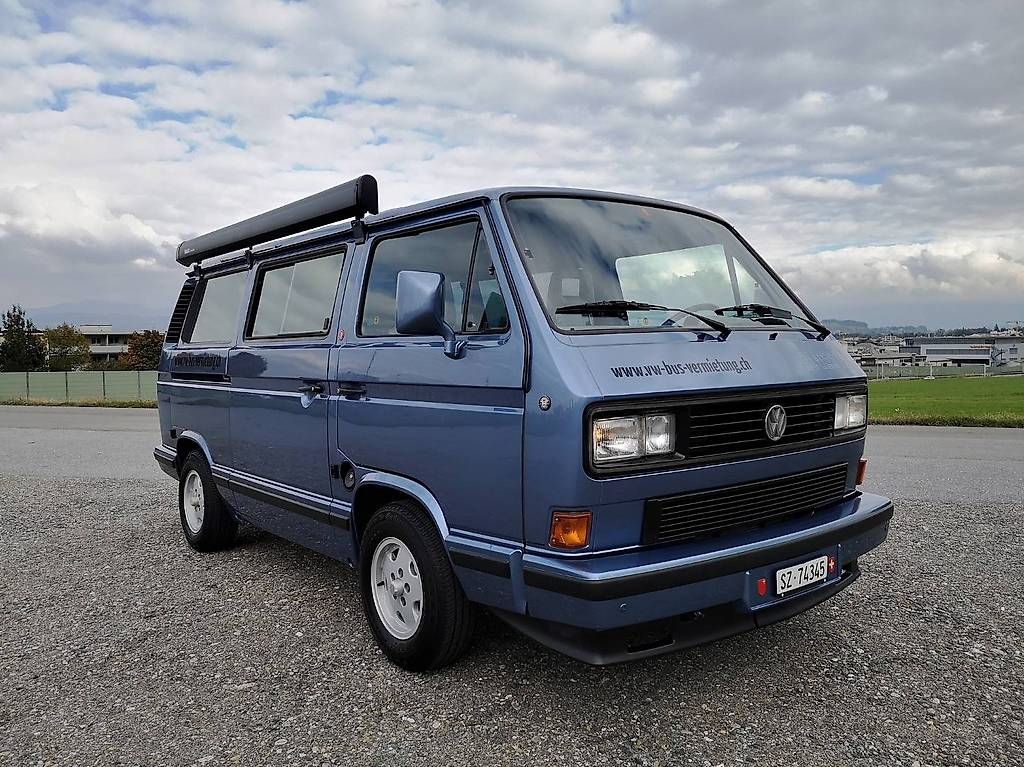 VW Veicoli da campeggio: VW T3 Bluestar Camper mieten – Usato da Altendorf venduto da vw-bus-vermietung 1