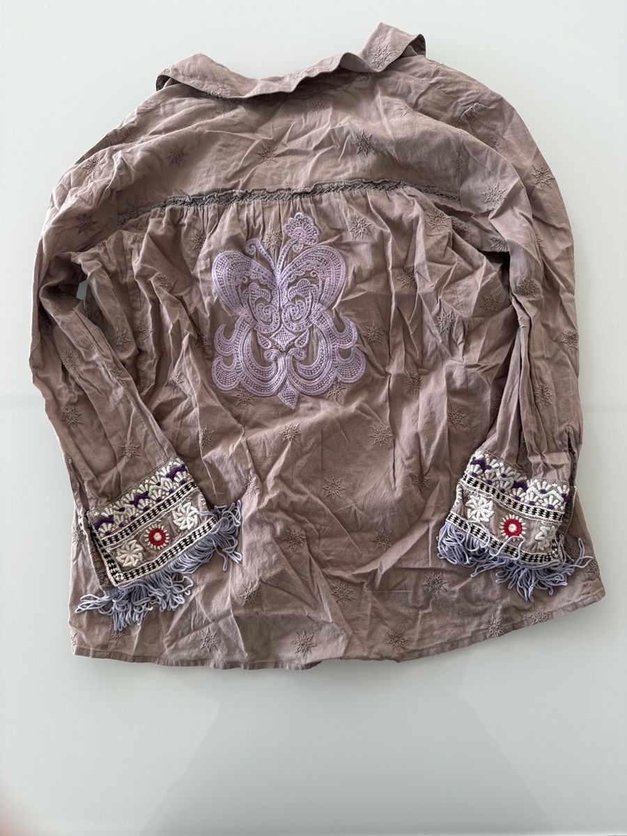 Odd Molly Blusen: Odd Molly Gr 1 Bluse taupe/flieder – Gebraucht aus Liestal von amaroque 1