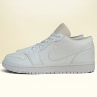 Nike Air Jordan 1 Low Custom Weiss Grösse 45