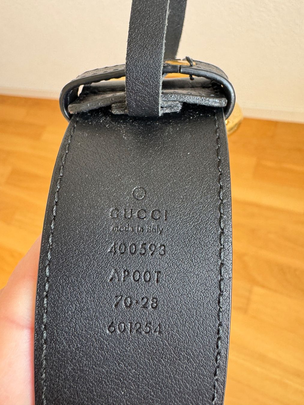 Gucci Cinture: GUCCI Gürtel GG Marmont breit – Usato da Muri b. Bern venduto da mymare 5