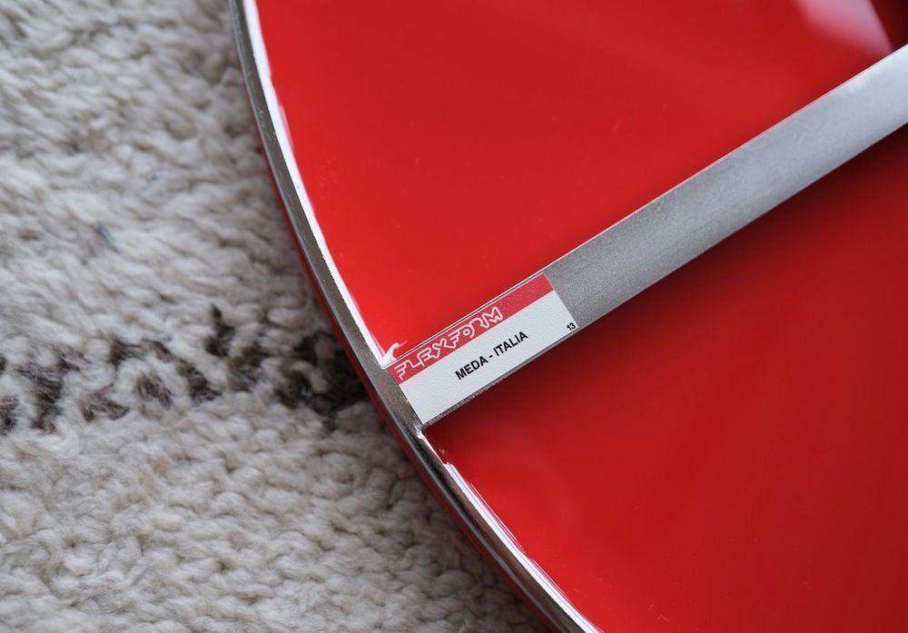 Flexform Tavoli: Flexform Kidd Coffee Table red – Usato da Bern venduto da Zmodern_CON 7