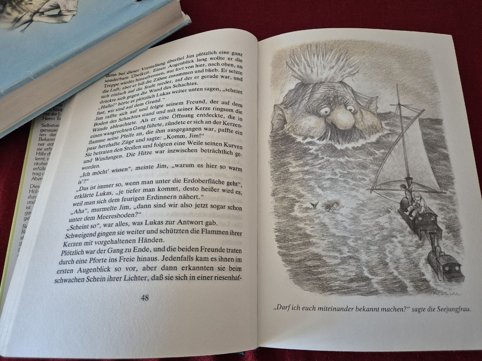 Libri: Michael Ende Jim Knopf 2Bücher – Usato da Oberdiessbach venduto da Finland1977 6