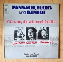 LP Pannach, Fuchs und Kunert "Für uns..." (DE 1977) mint!