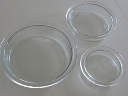 GLASI HERGISWIL 2 POTTOSCHALEN + 1 POTTINO