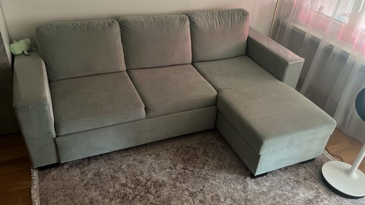 Sofas: Eck/Bettsofa Minzgrün – Neuf (Voir description) à Adliswil par cri_ryf9 1