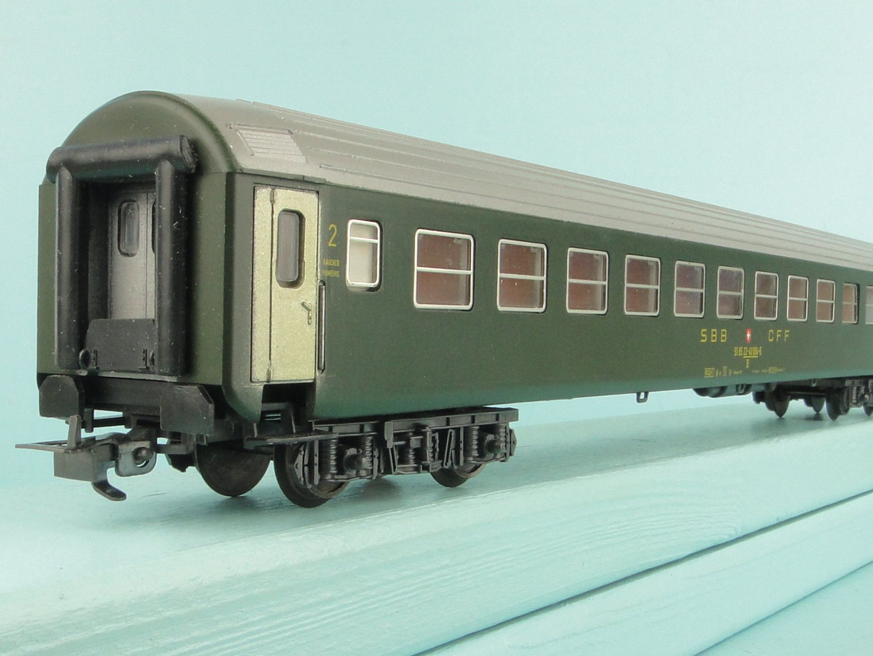 Liliput Modellini di ferrovie: Liliput 282 SBB RIC 1 Kl. – Usato da Bülach venduto da cann11 4