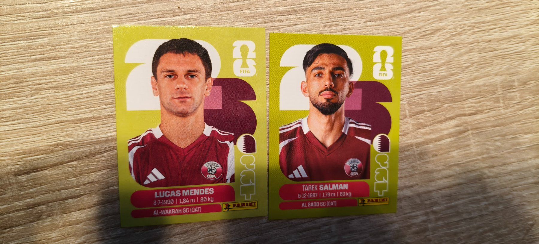 Panini Carte collezionabili: FIFA World Cup 2026 / QAT 4 et 8 – Nuovo (secondo la descrizione) da Plan-les-Ouates venduto da col_vq9g