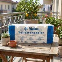 Toilettenpapier 3-lagig – 100% Zellulose – Weich, Saugstark