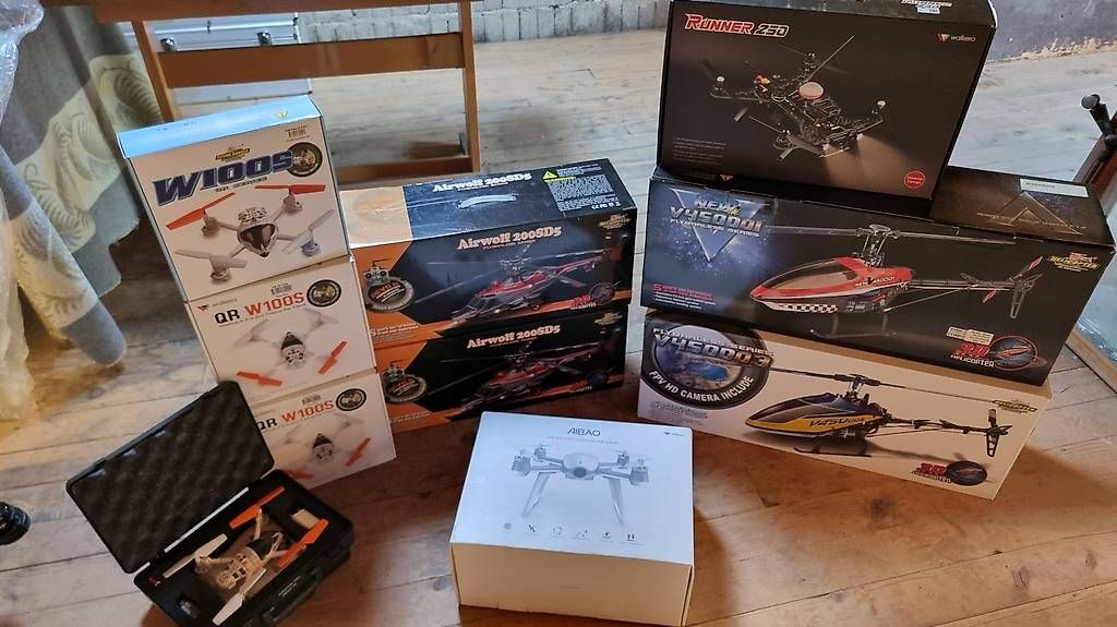 RC Modellbau: Heli Drohnen – Gebraucht aus Unterengstringen von Baldyman 2