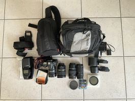 Grosses Canon EOS 70D Profi-Set | 4 Top-Objektive