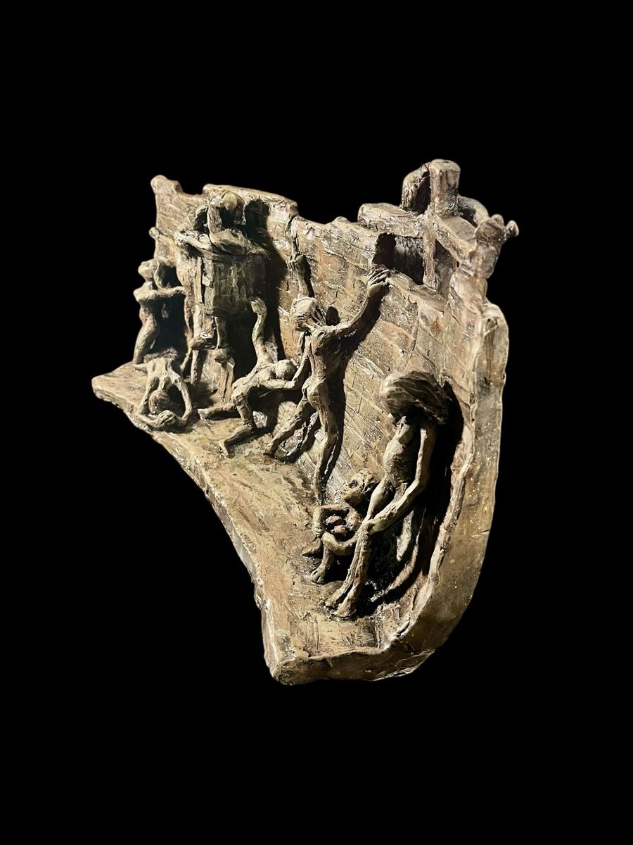 Sculture & Statue: Figurenwand Notstand - 1916 – Usato da Ottikon venduto da san_w99n 2