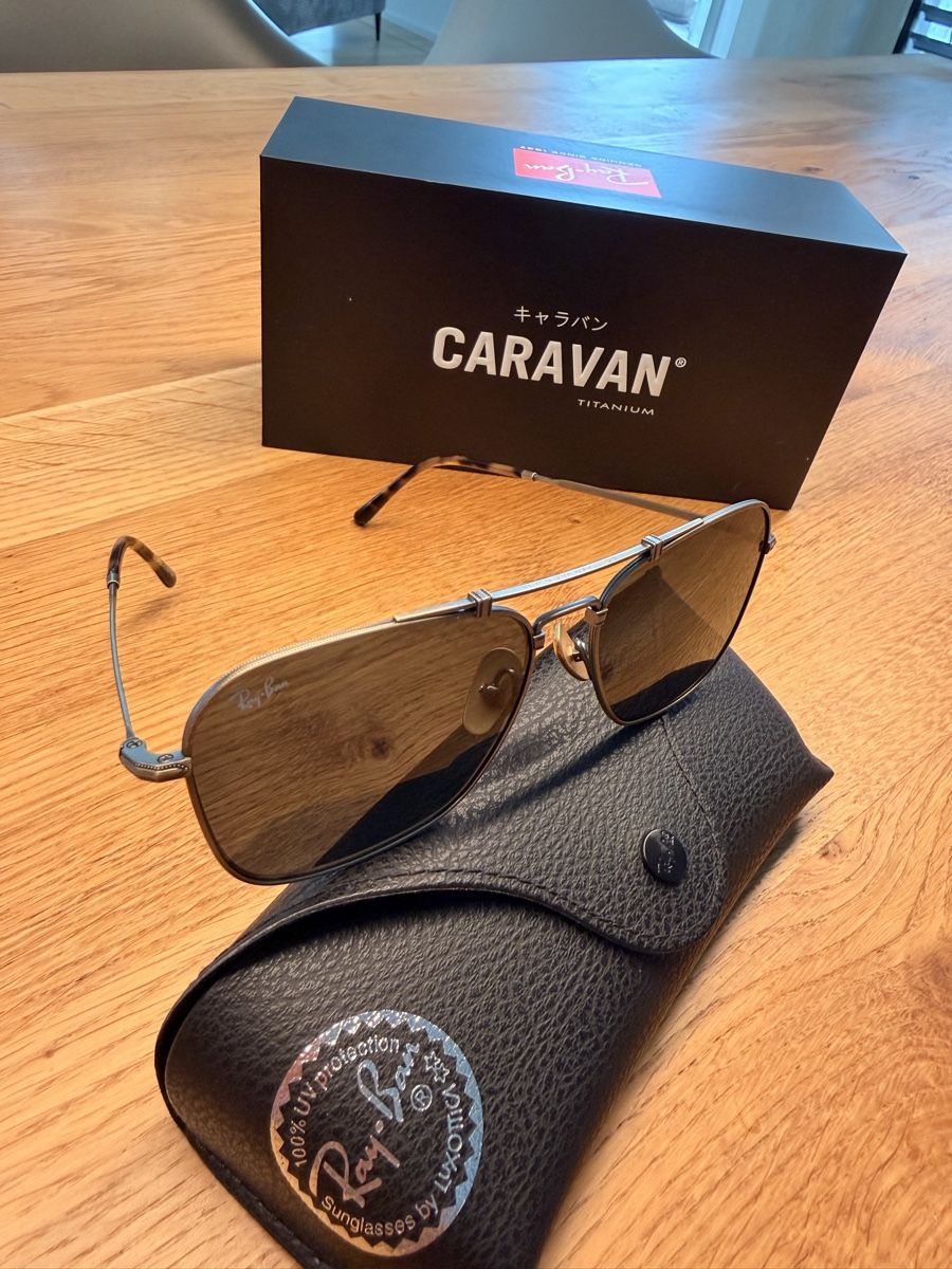 Ray-Ban Brillen & Gläser: Ray-Ban Caravan Titanium RB8136 – Neu (gemäss Beschreibung) aus Münchenstein von Scadi91 2