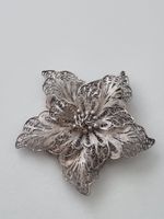 Trachten Silberschmuck Brosche