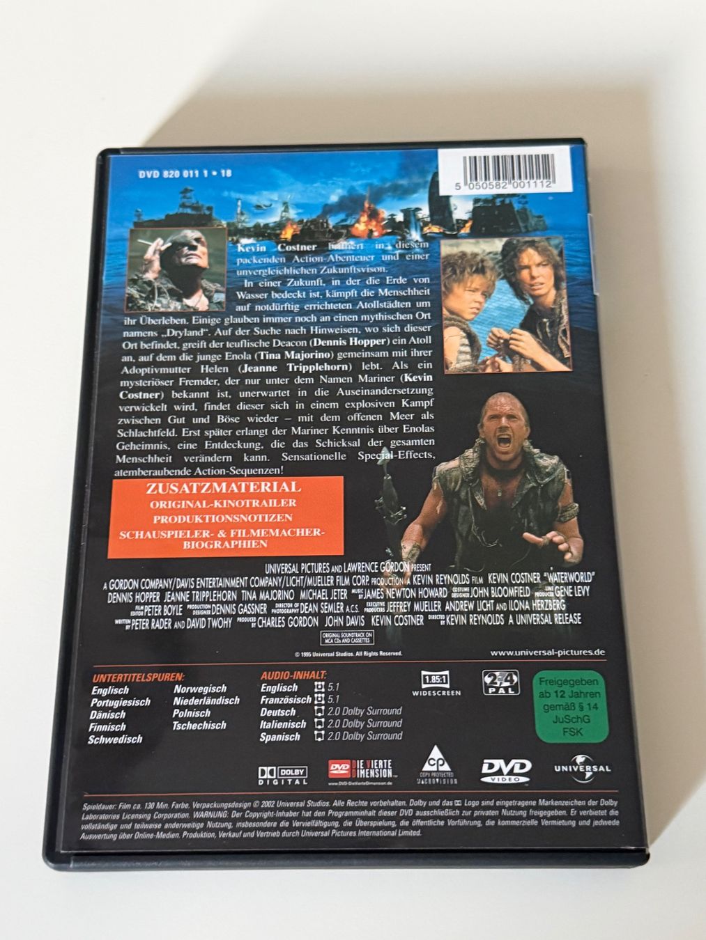 Tutti i DVDs: DVD Waterworld Kevin Costner – Usato da Altstätten SG venduto da sheamus 1