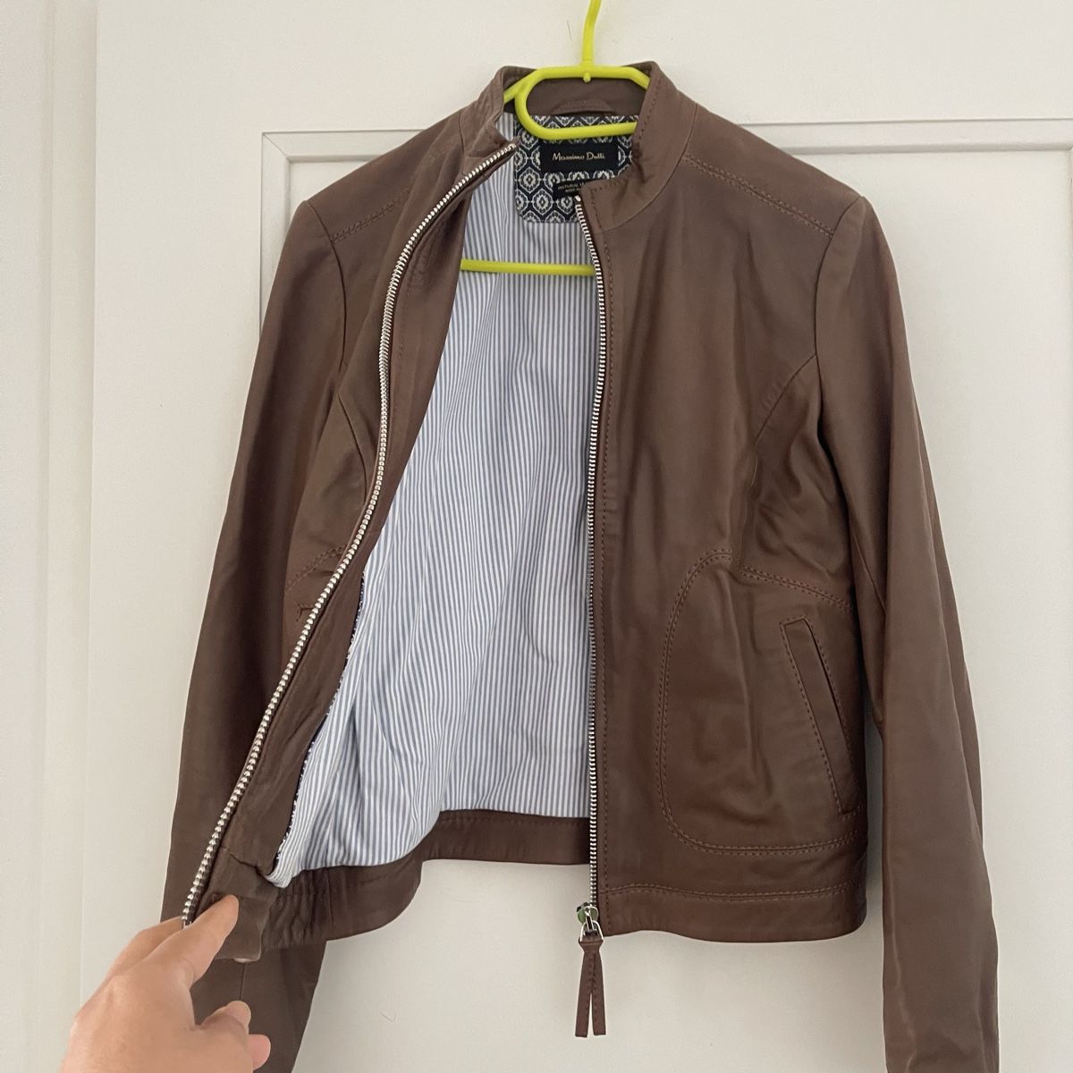 Massimo Dutti Jacken: Massimo Dutti Lederjacke – Braun – Größe M – Neu (gemäss Beschreibung) aus Bern von dek_7bjd 3