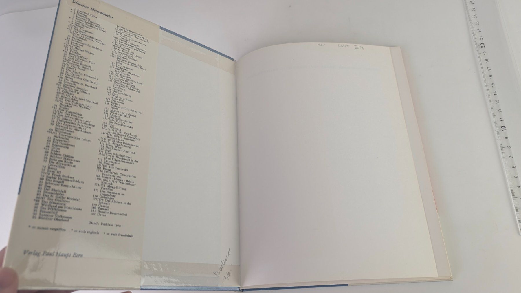 Libri: Schweizer Heimatbücher: Bemalte Bauernmöbel 1978 – Usato da Zürich venduto da axolottchen 3