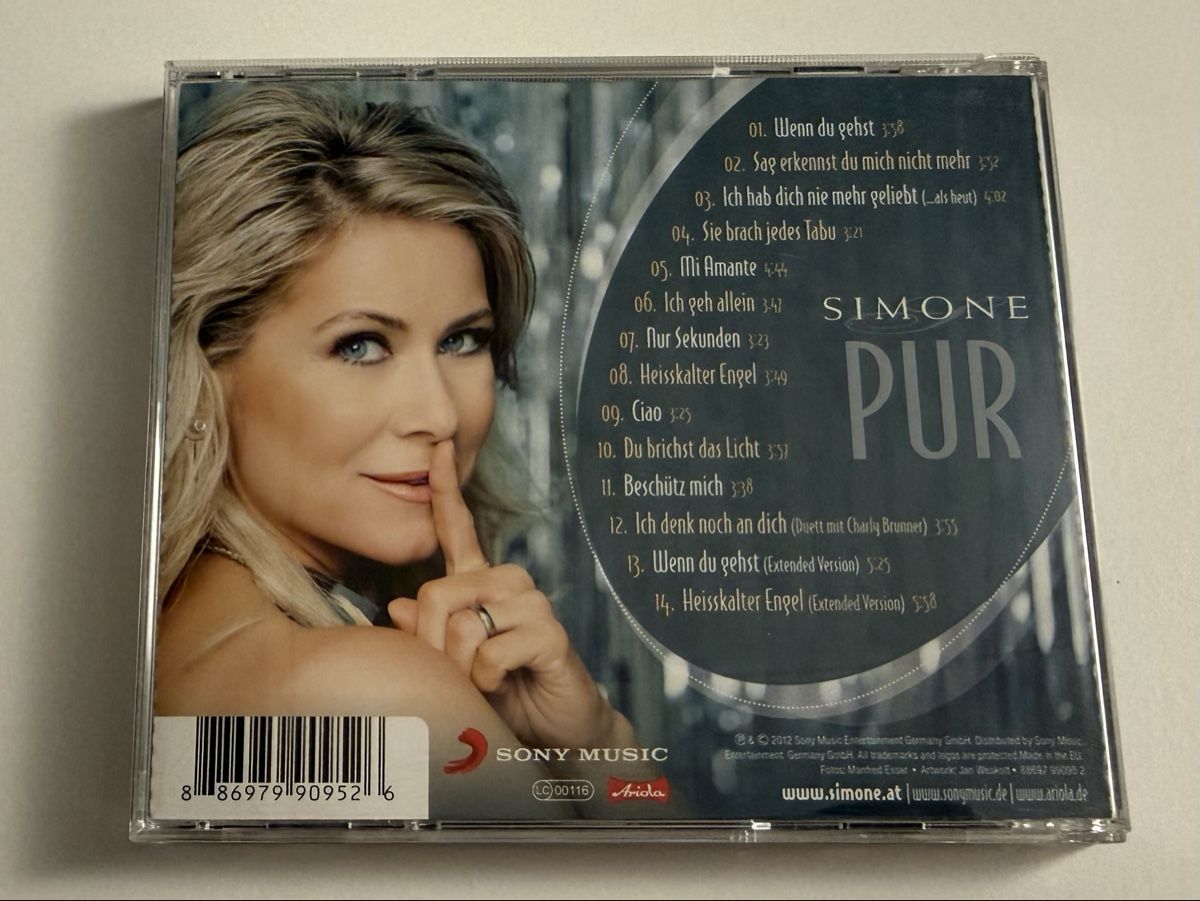 CDs: CD Simone PUR Album 2012 – Gebraucht aus Oberried Brienz von Chyara 1