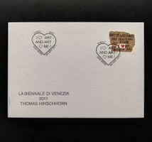 Schweiz FDC Sondermarke Kunstserie Biennale Venedig 2011