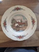 Teller Alsacien Obernai und co Sarreguennes. H. Loux.