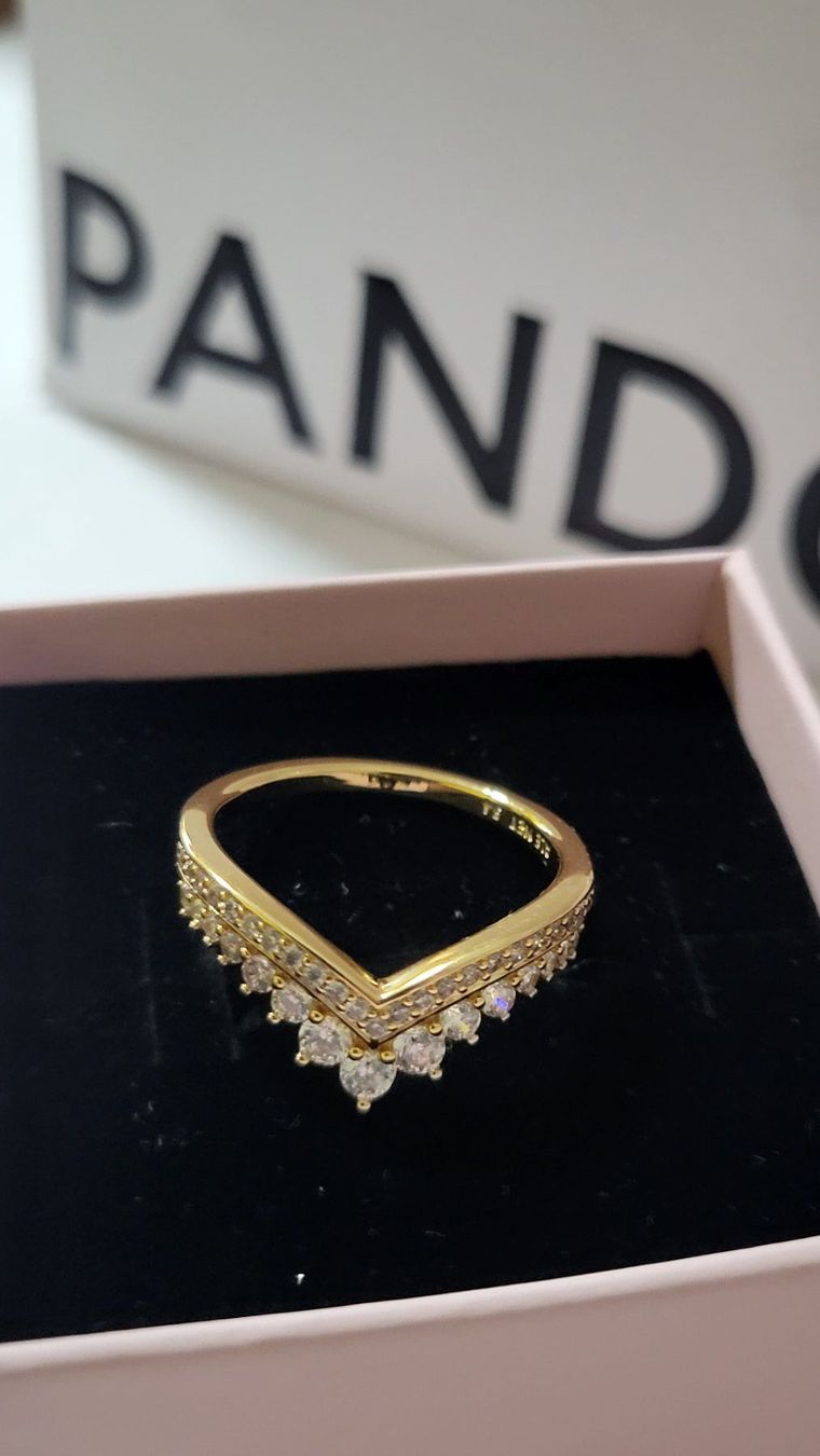 Pandora Anelli: Pandora Wish Tiara Ring – Usato da Bonau venduto da Jaco82 1