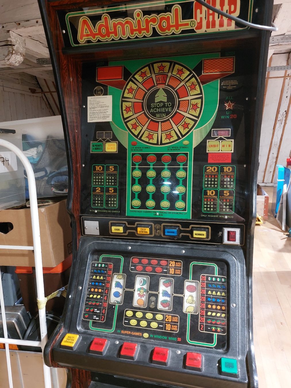Machines à sous: Admiral Chip Spielautomat – D'occasion à Luzern par Legomusegg