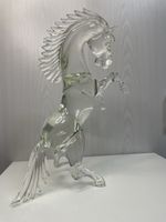 Gläsernes Pferd – handgefertigte Kunstglas-Skulptur im Muran