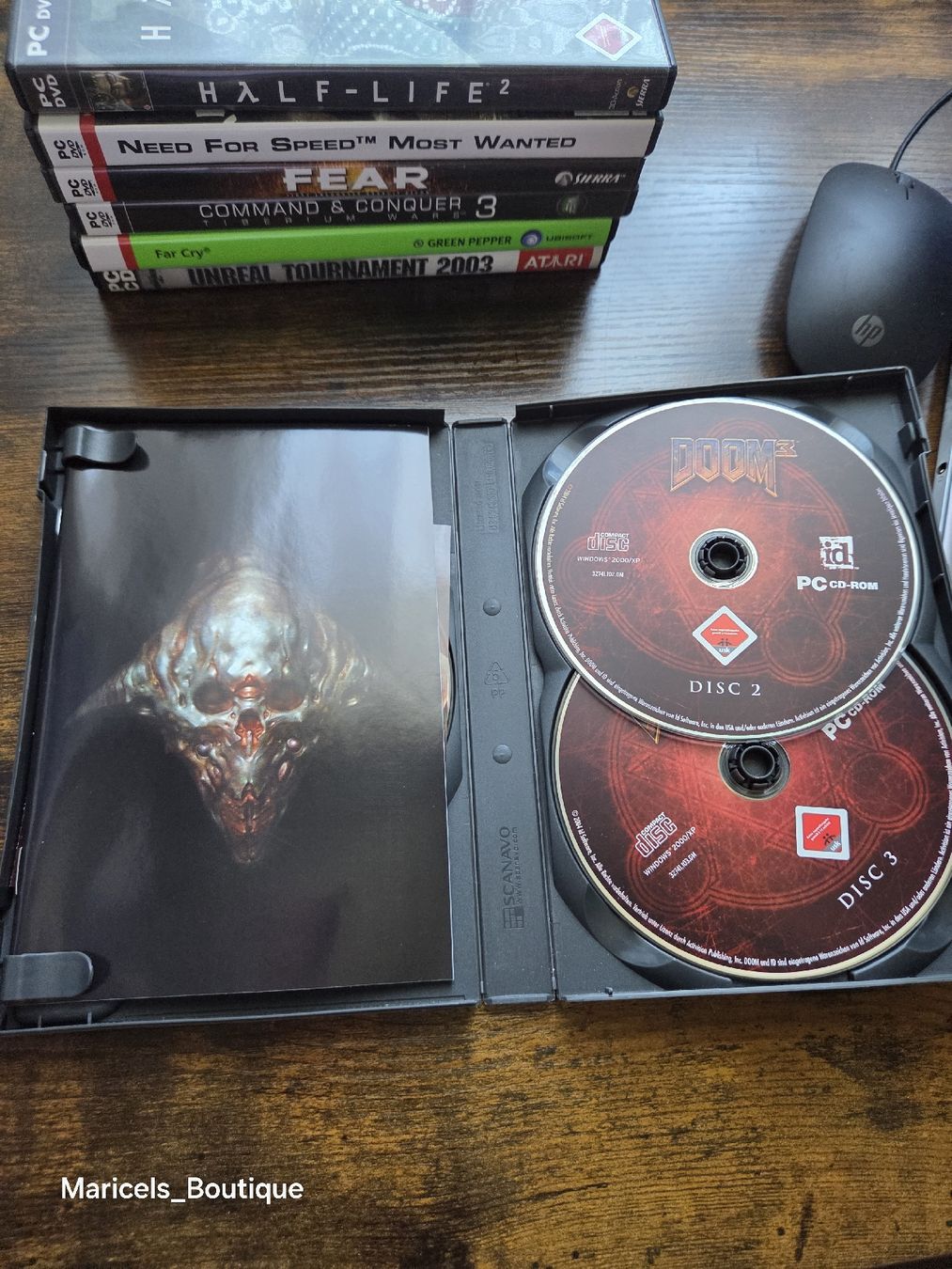 Giochi: Doom 3 PC CD-ROM Uncut edition good condition – Usato da Winterthur venduto da Maricels_Boutique 1