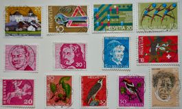 CH-Kleinlot mit Vollstempel div. JG ab Fr. 1.-
