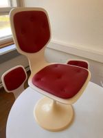 4er Set Space Age Drehstühle Lusch & Co., 70er Jahre