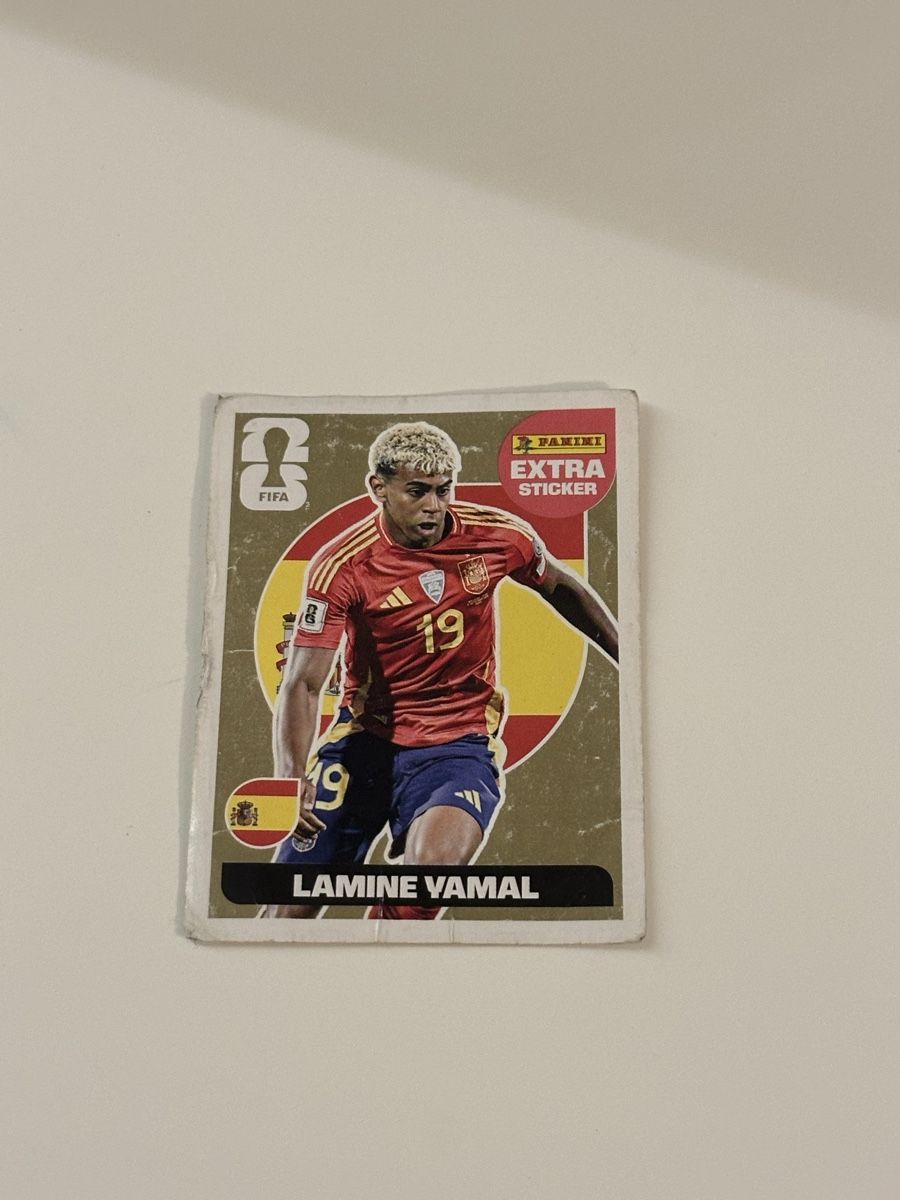 Panini Carte collezionabili: Panini Extra Sticker Lamine Yamal Gold – Usato da Liestal venduto da alb_78qq