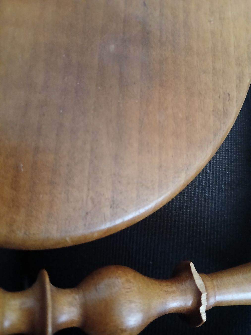 Specchi: Miroir de table ancien en bois massif – Usato da Corcelles-Payerne venduto da evalyne 5