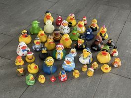 Grosse Sammlung Badeenten (44 Stk.) aus aller Welt