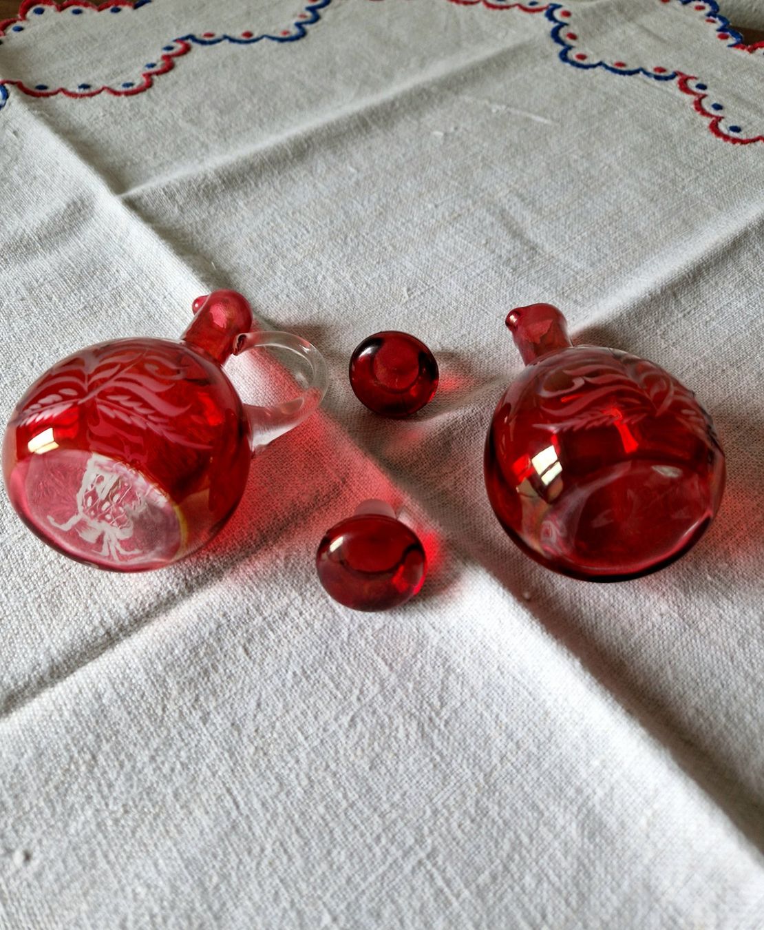 Gläser: Böhmisches Glas  Set – Gebraucht aus Bern von Antikbatik 8