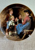 6-er Set Porzellan nach Franz von Defregger